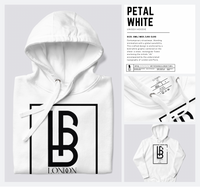 Petal White Hoodie