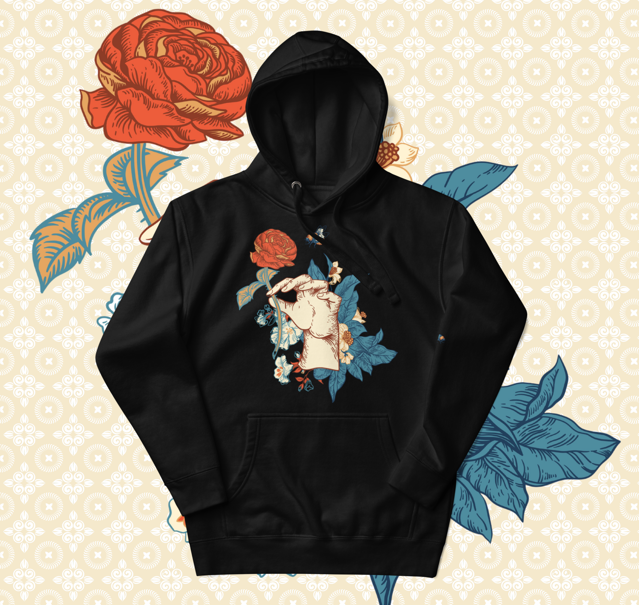 Rose & Hand