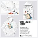Rose & Hand Hoodie