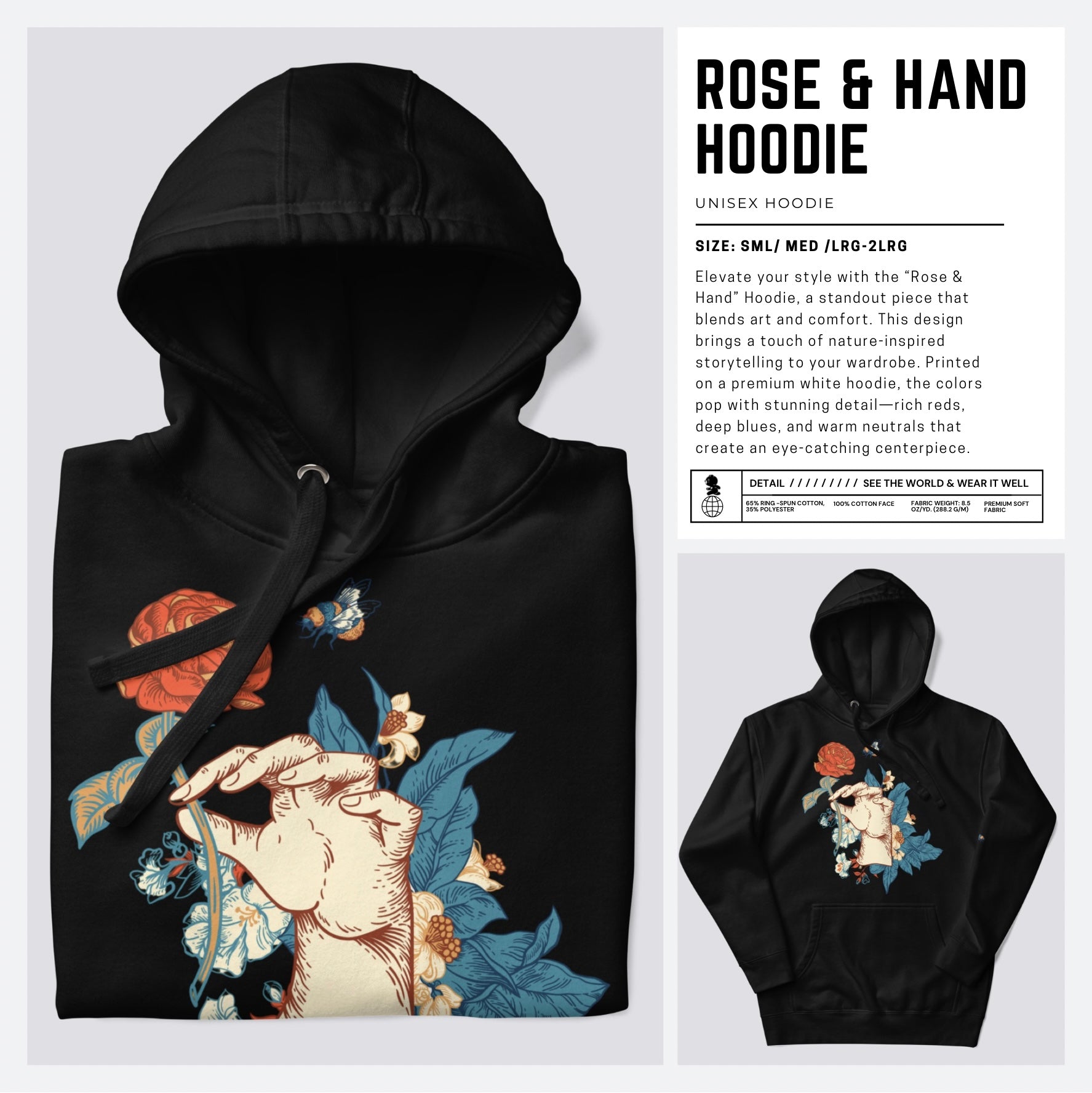 Rose & Hand