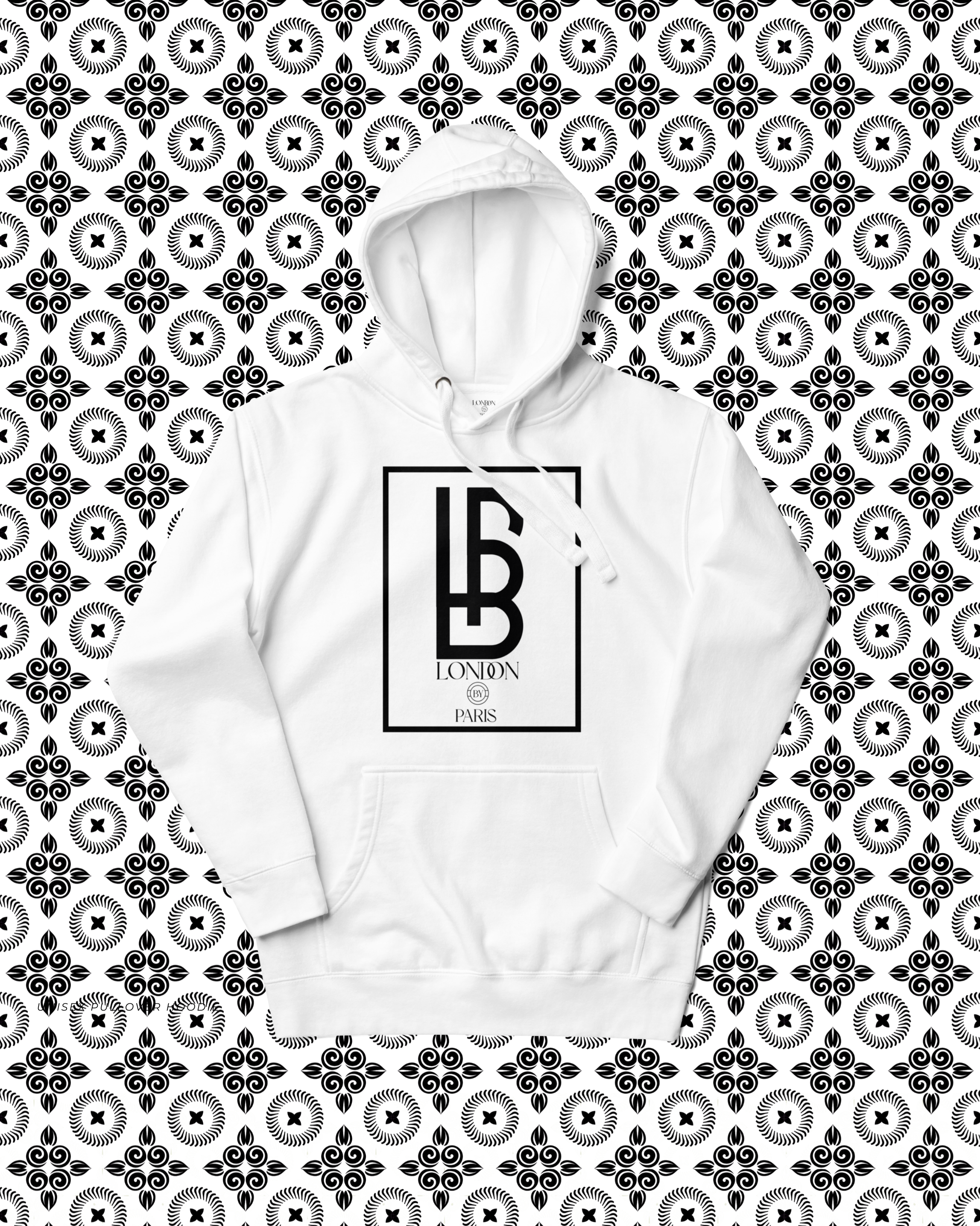 Petal White Hoodie