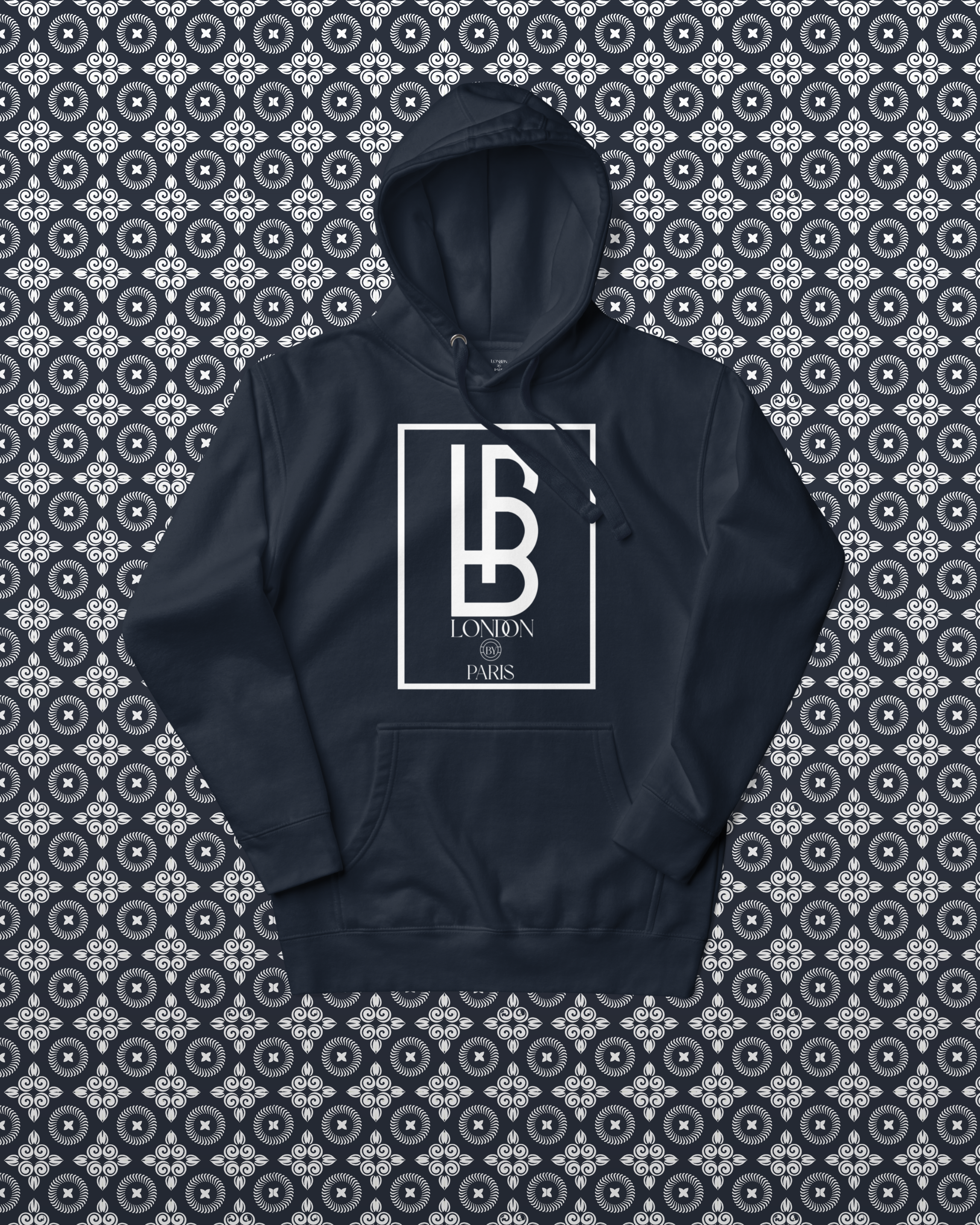 Inkwell  Blue Hoodie