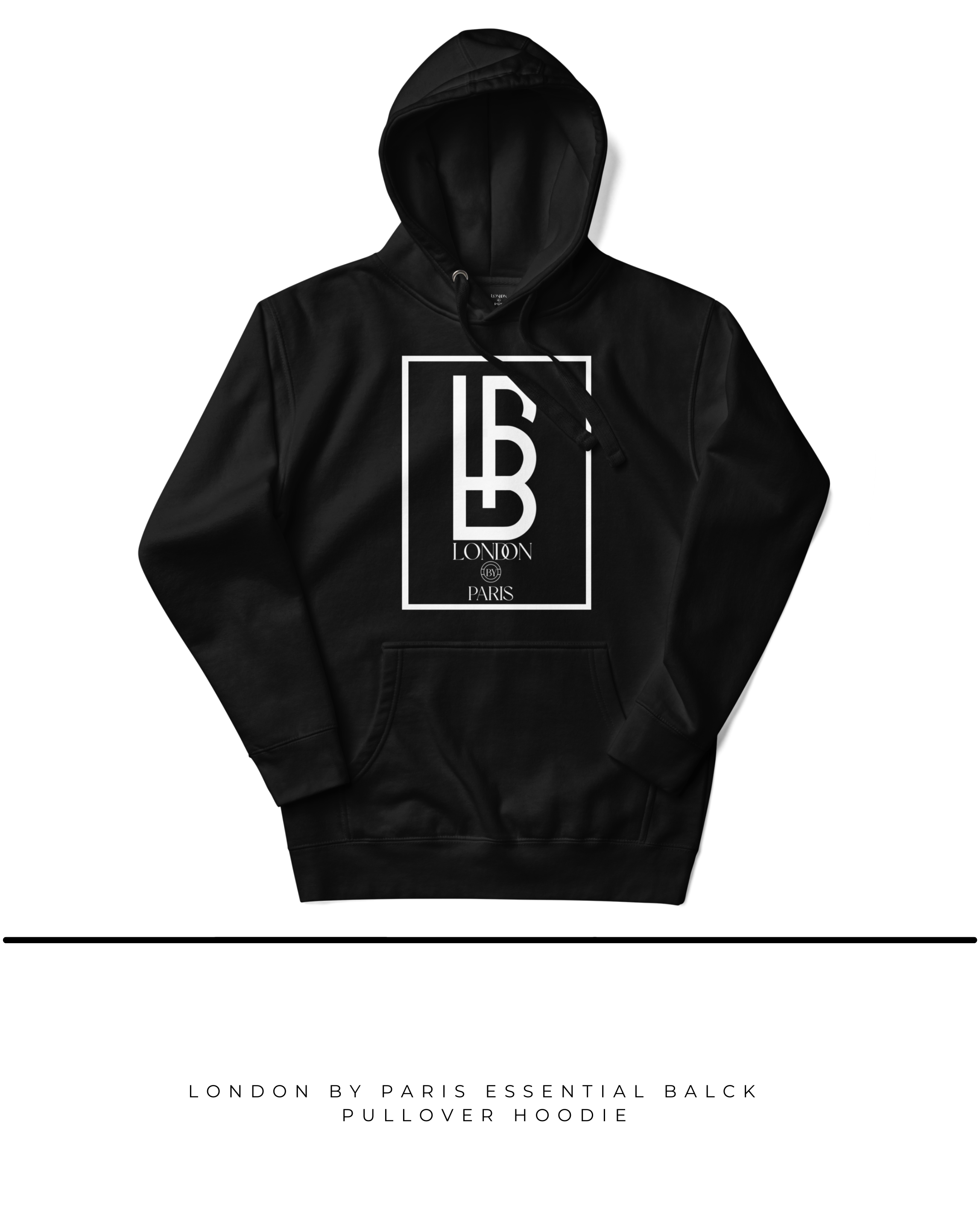 Essential Black Hoodie